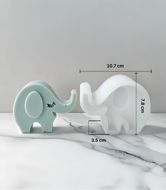 Baby Elephant Silicone Mould | Cute & Gentle