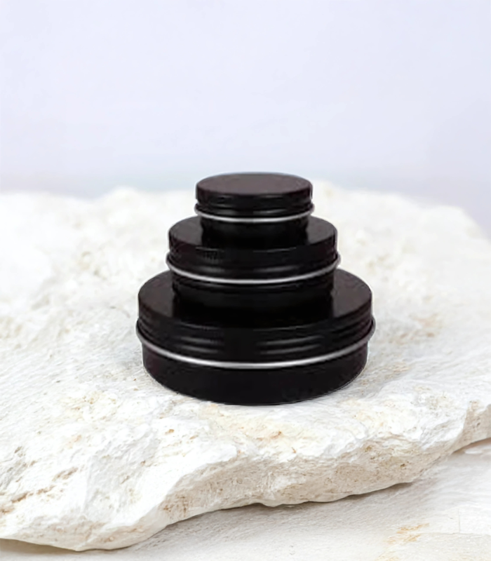 Aluminum Tins - Black