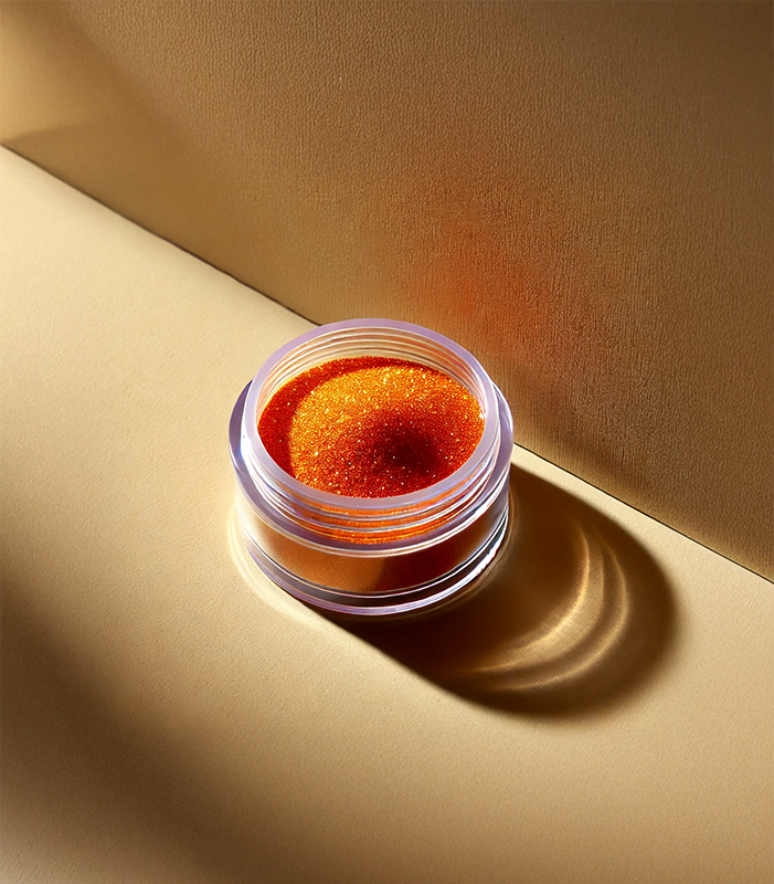 Orange Mica Powder (Tangerine Orange) – Warm & Radiant
