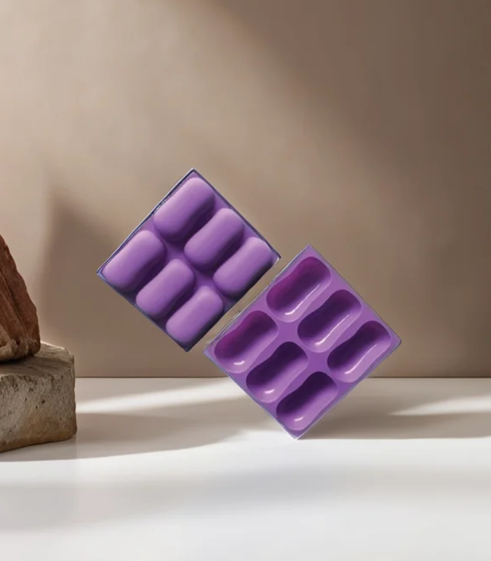 Oblong Silicone Mould (6-in-1) | Simple & Sleek