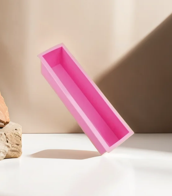 Rectangular Loaf-Shaped Silicone Soap Mould