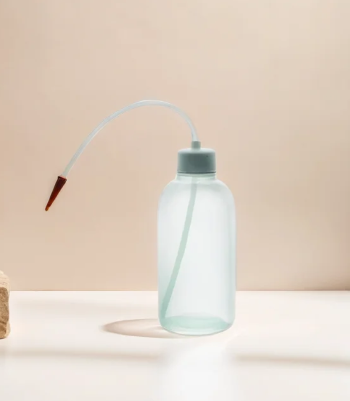 Clean Bottle Borraccia Quadrata In Plastica 25oz (740 Ml) - Design Apribile Su Entrambi I Lati Per Pulizia Facile, Antiscivolo