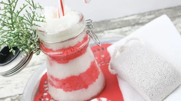 Candy Cane Sugar Scrub Recipe