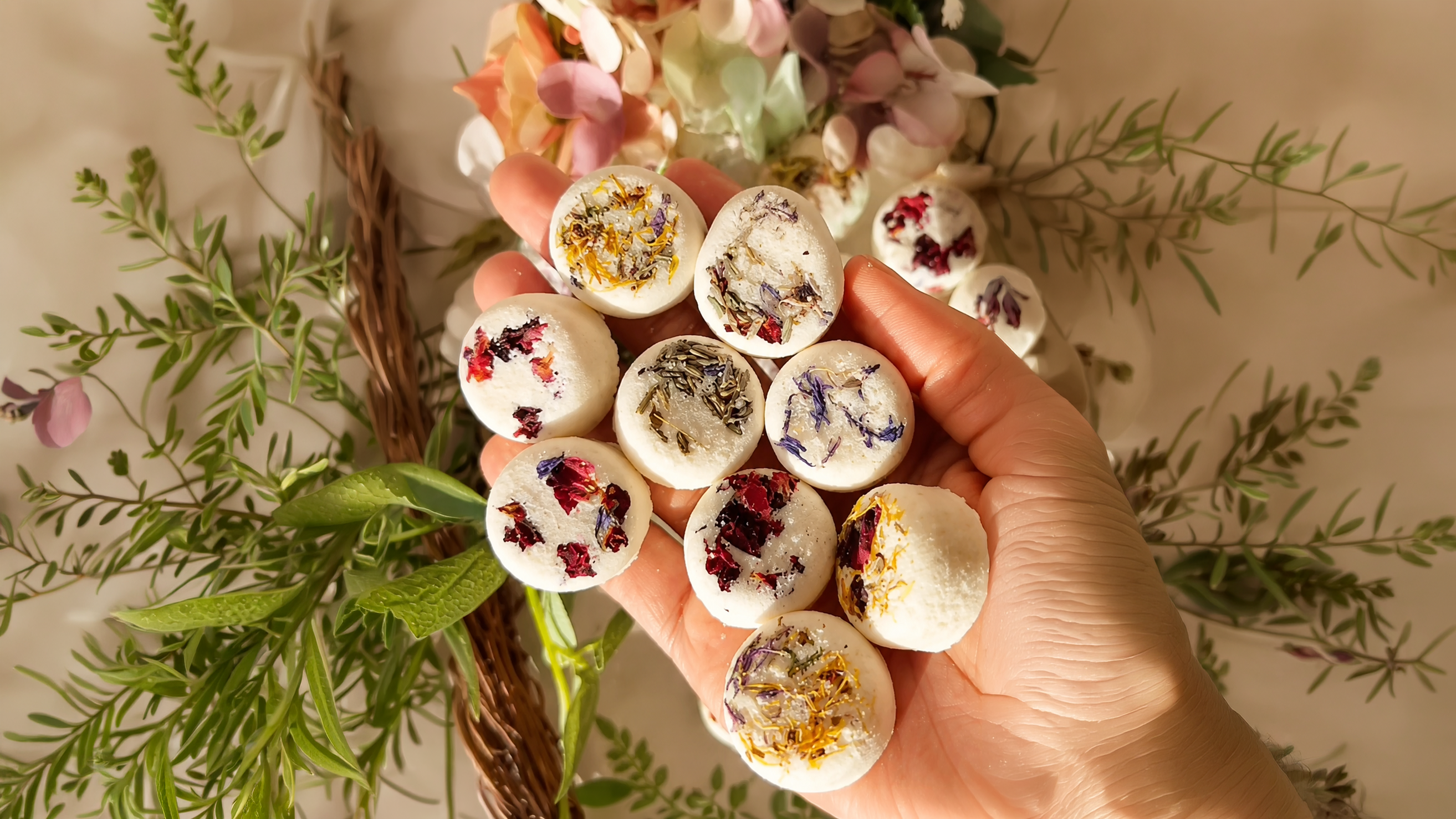Fizzy Floral Pedi Bombs