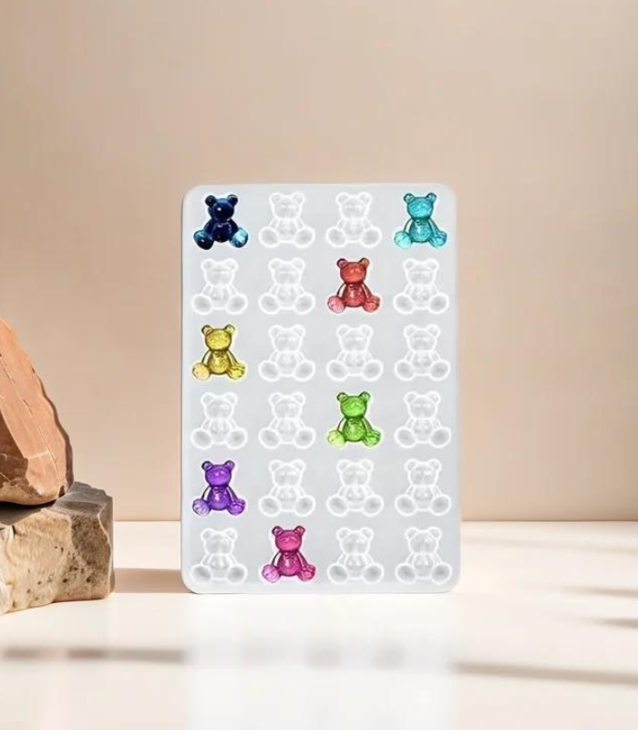 Silicone Mould - Mini Teddy Bears