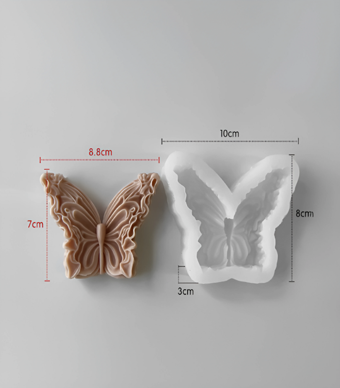 Silicone Mould - Abstract Butterfly Big