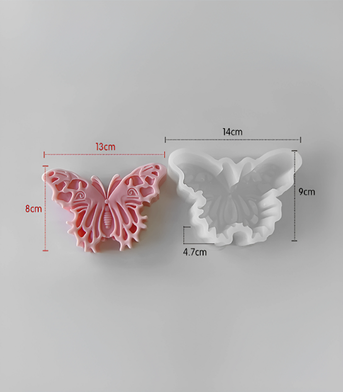 Silicone Mould - Abstract Butterfly Small