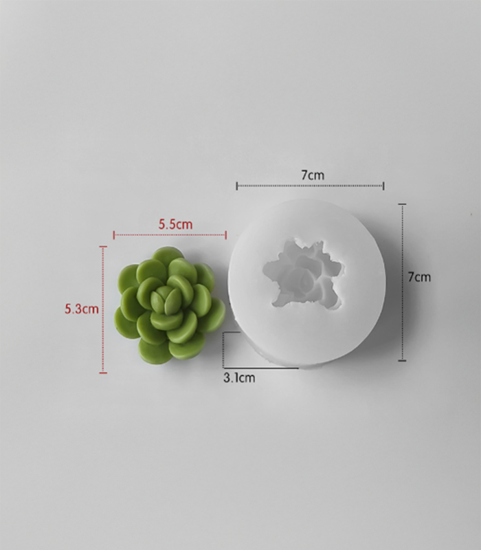 Silicone Mould - Succulent