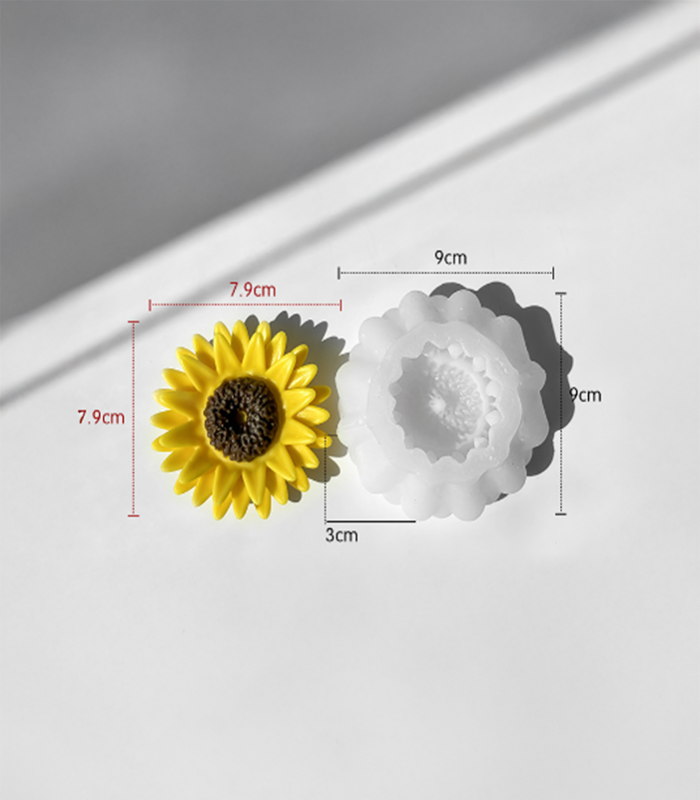 Silicone Mould - Sunflower