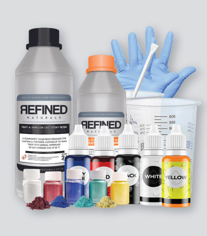 Shallow Cast Epoxy Resin Kit (Full)