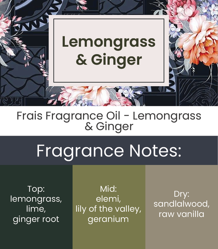 Lemongrass & Ginger Fragrance Oil (FRAIS)