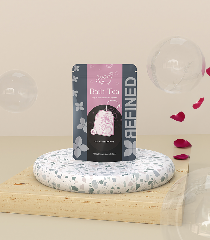 Bath Tea Bag - Rose & Raspberry
