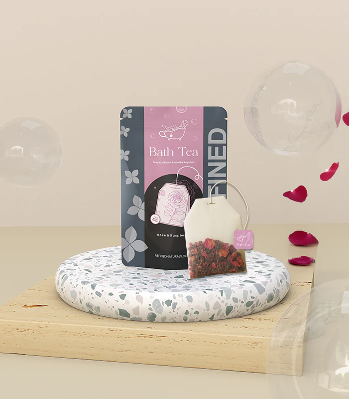 Bath Tea Bag - Rose & Raspberry (RFND)