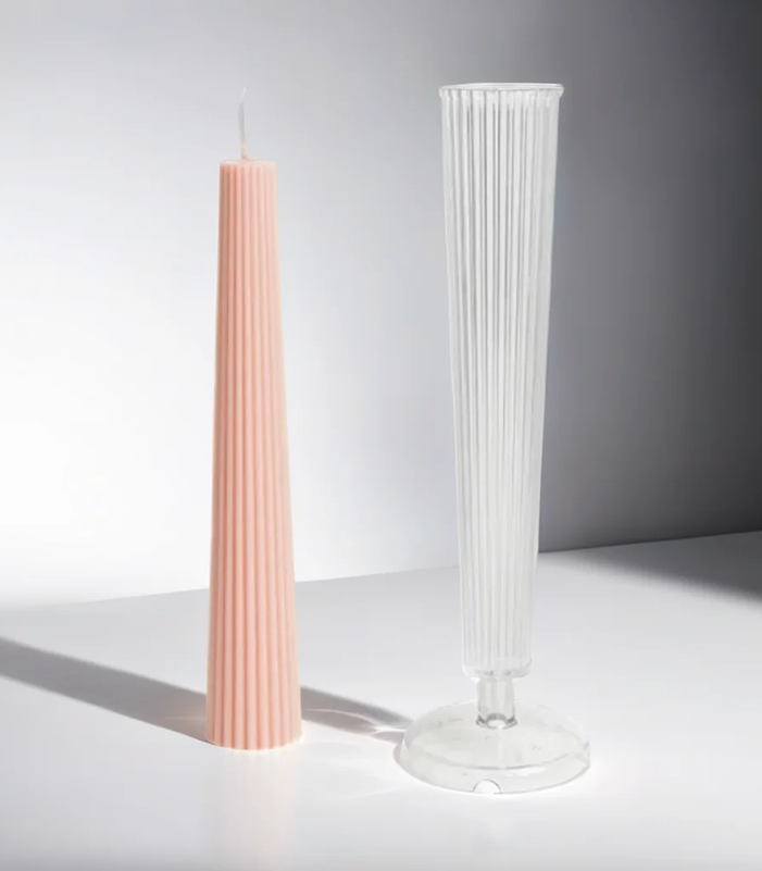 Candle Making Holder - Striped Long Pole