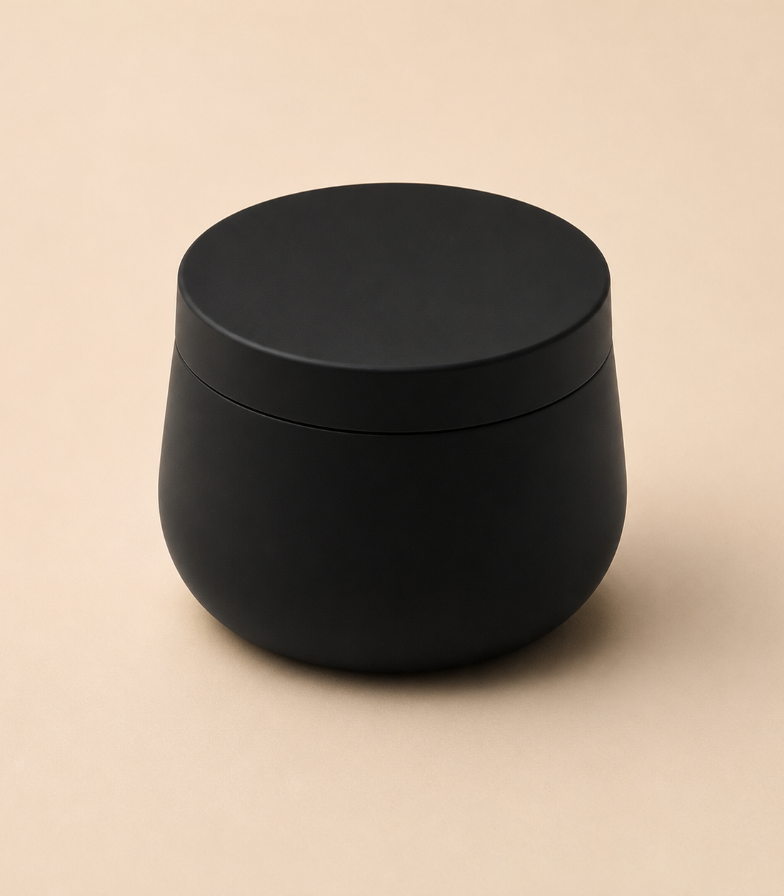 Candle Tin Rounded (120ml) - Metal