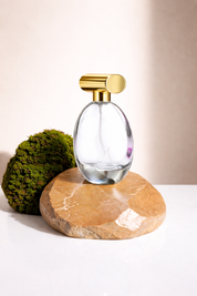 Perfume Bottle Oval - Glass (50ml)
