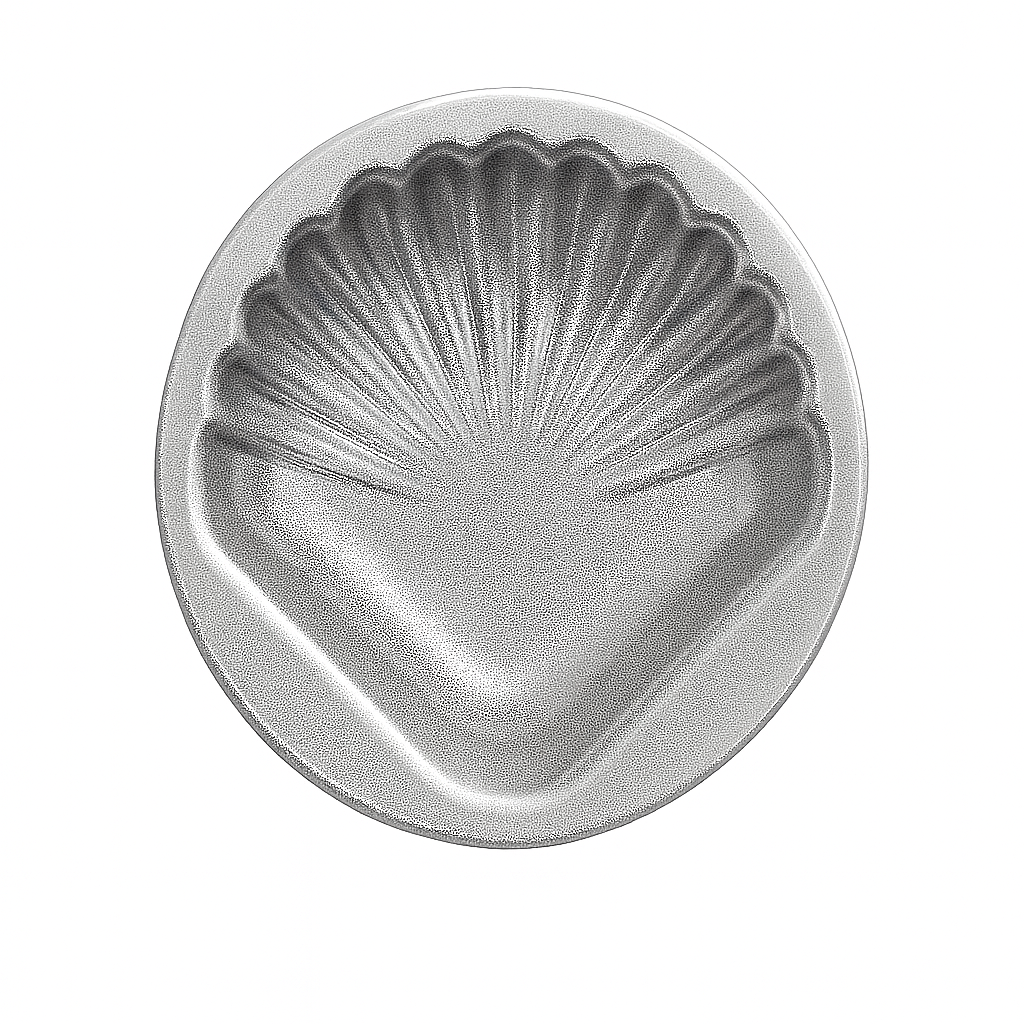 Bath Bomb Mould - Small Shell