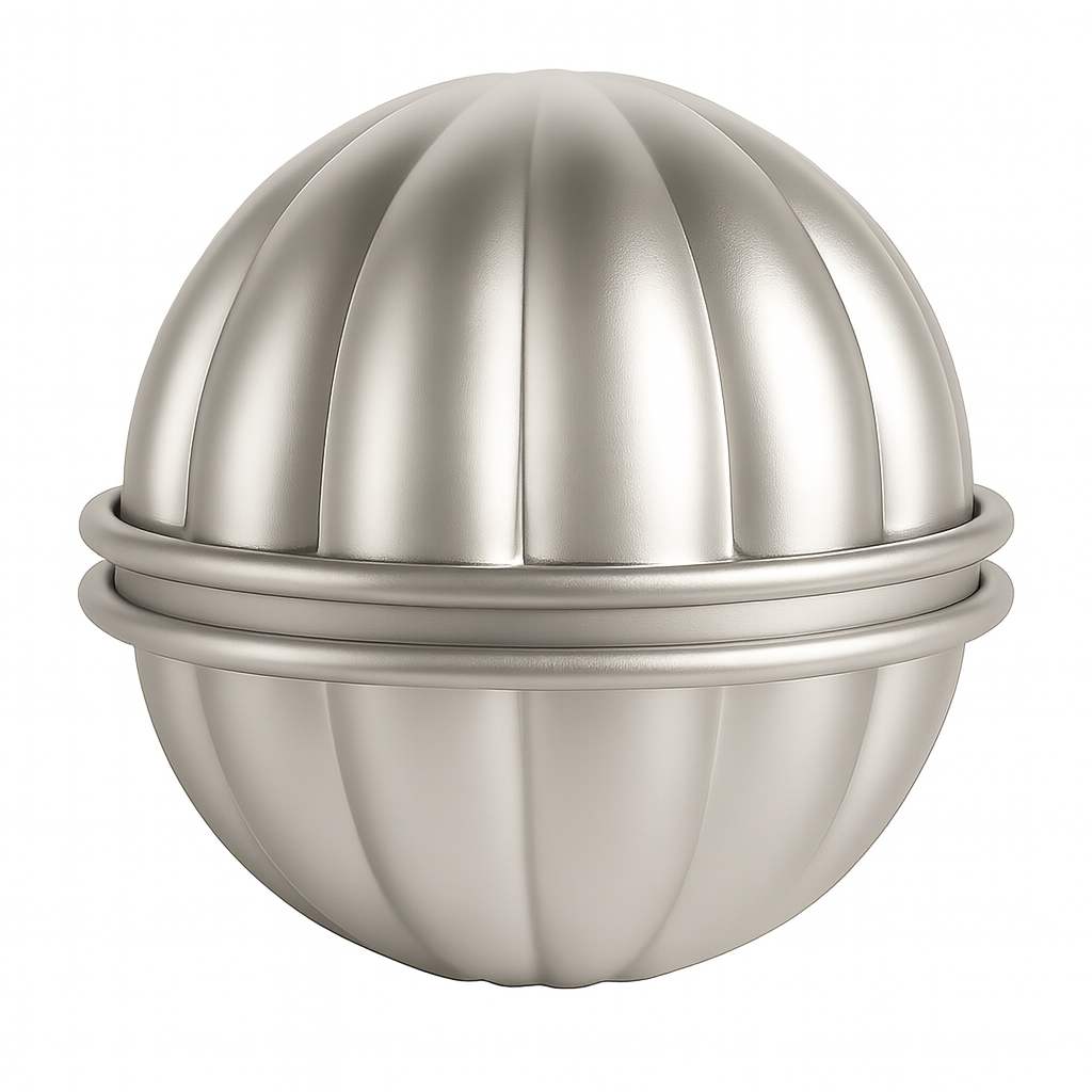 Bath Bomb Mould - Ribbed Dome