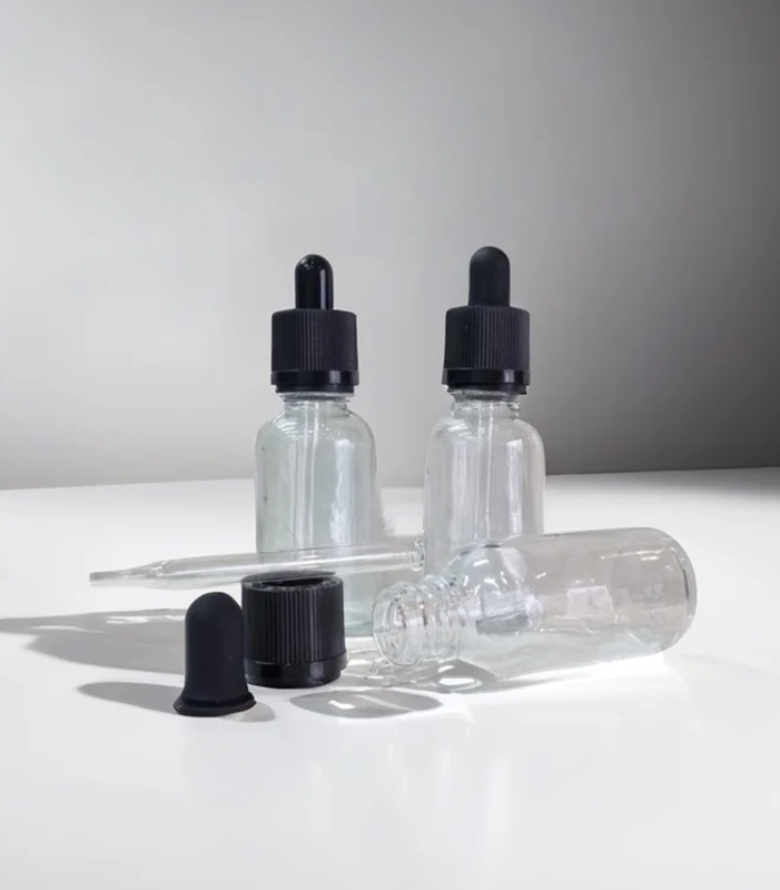 Dropper Bottle With Pipette - Clear