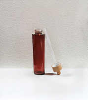 Glass Loretta Bottle - Amber