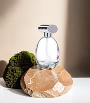 Perfume Oval Shape Bottle 55ml (Screw On Top)