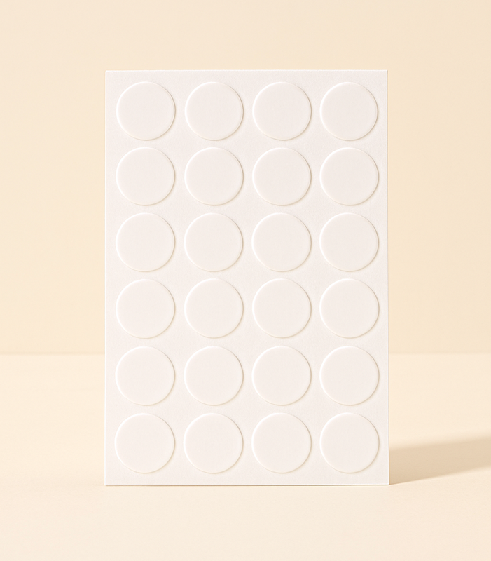 PVC Candle Wick Stickers - 100pcs (2cm)
