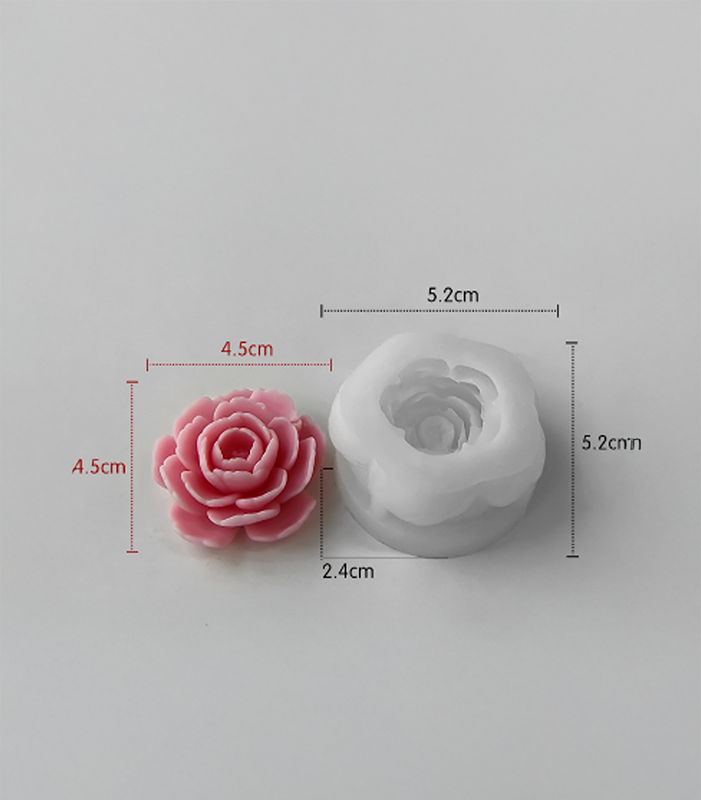 Silicone Mould - Big Bloom Flower