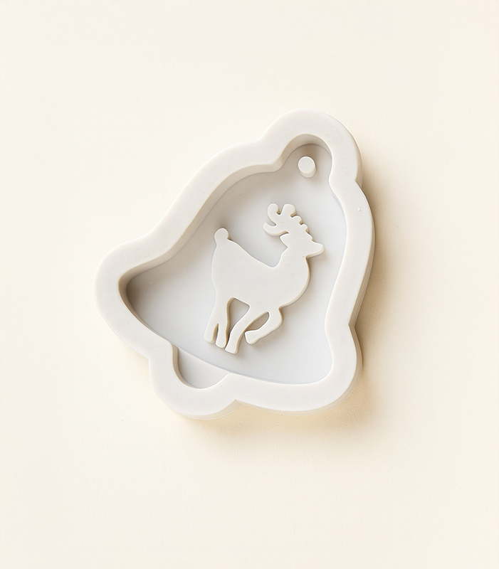 Silicone Mould - Christmas Bell Ornament