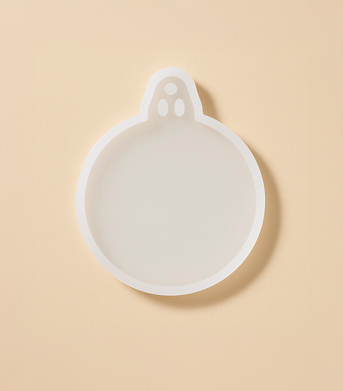 Silicone Mould - Christmas Ornament Round