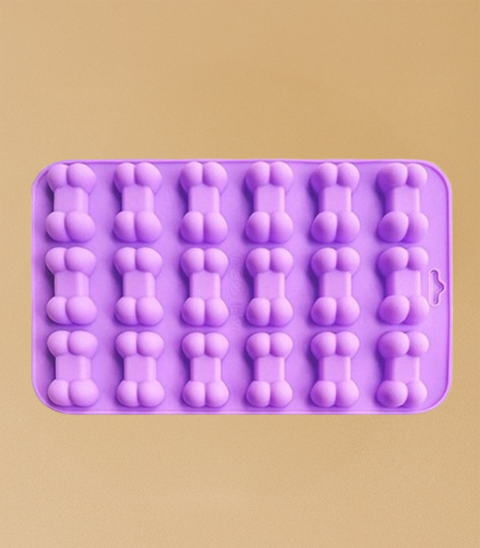 Silicone Mould - Dog Bone (18 Cavity)