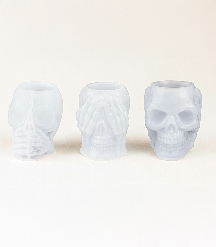Silicone Mould - Halloween Skull