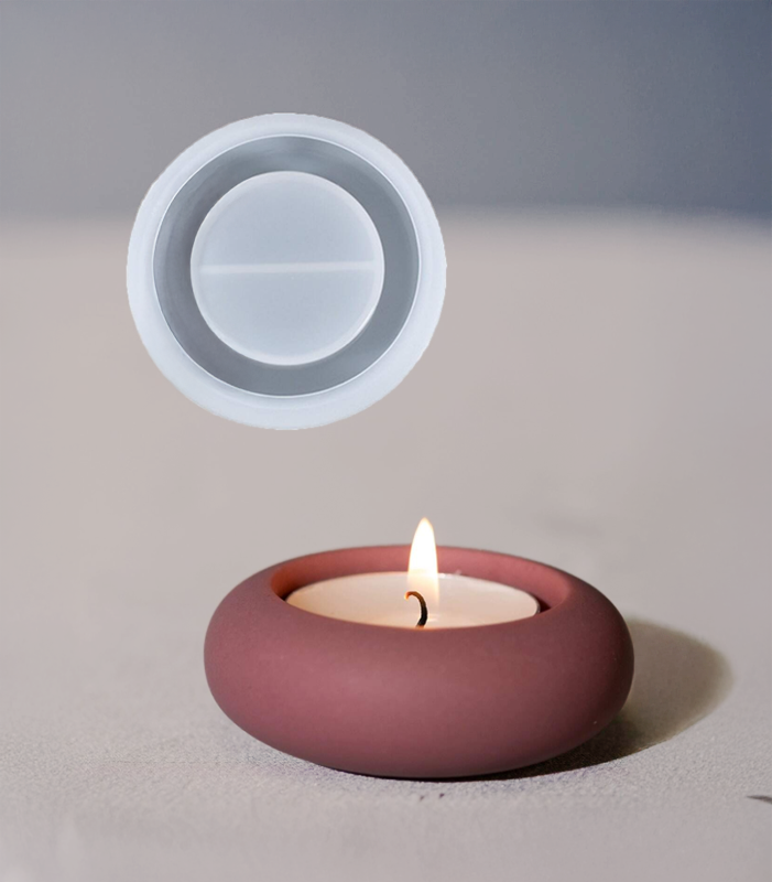 Silicone Mould - Single Tea Light Candle Holder