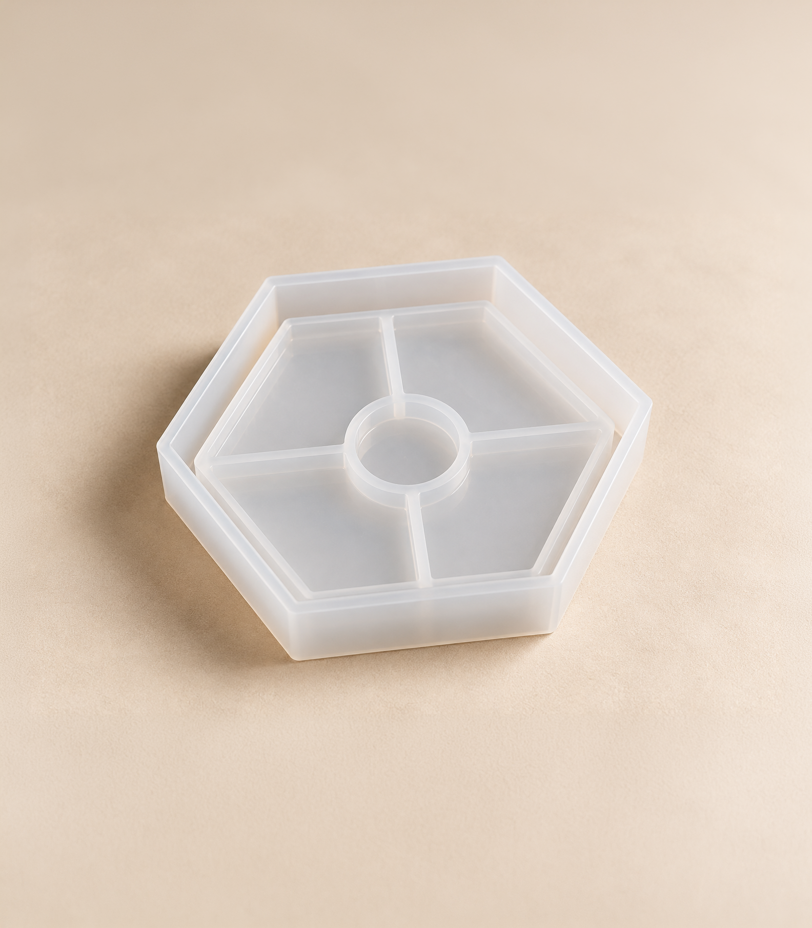 Silicone Mould – Hexagon Tray