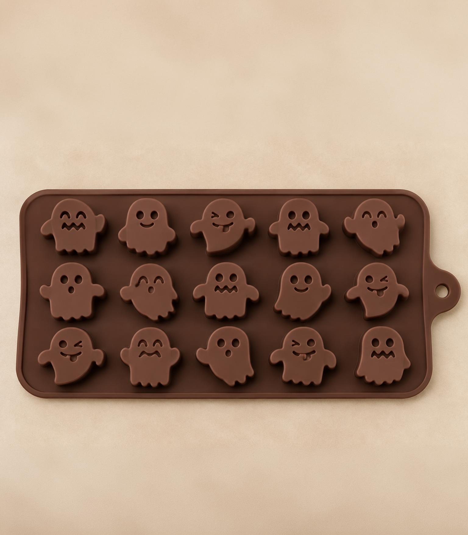Silicone Mould – Mini Ghosts (15 Cavities)