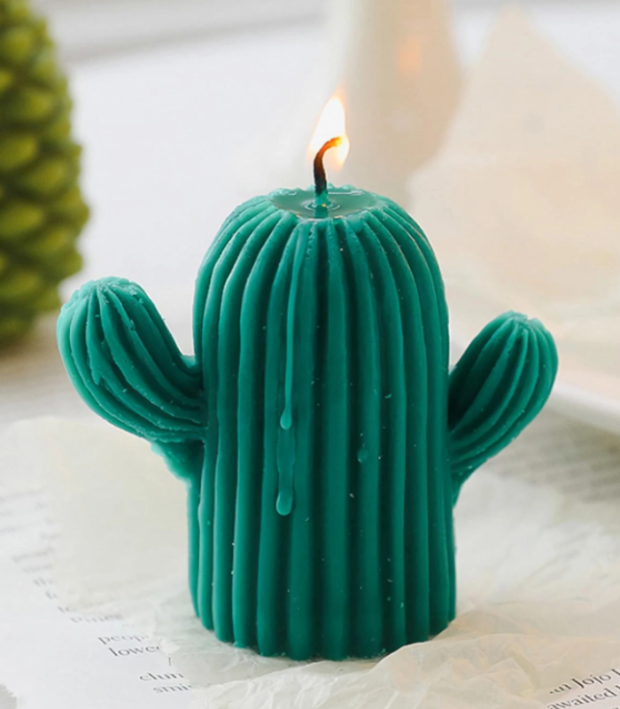 Silicone Candle Mould - Cactus