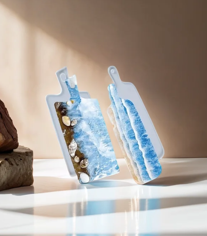 Silicone Resin Mould - Tray with Handle