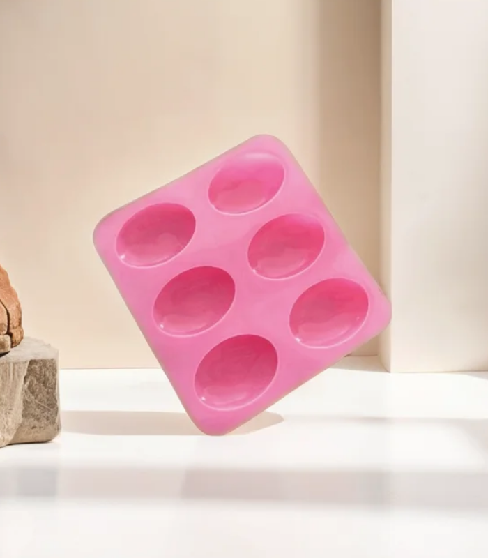 Silicone Soap Mould - Oval