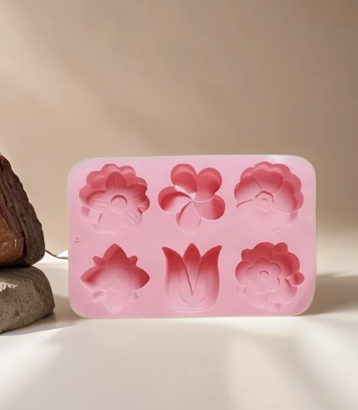 Silicone Soap Mould - Tulip Shaped
