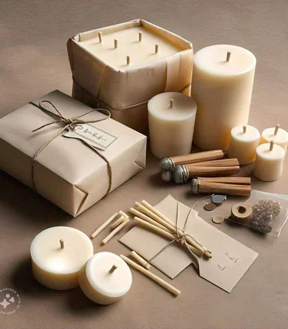 Paraffin Wax Candle Bundle
